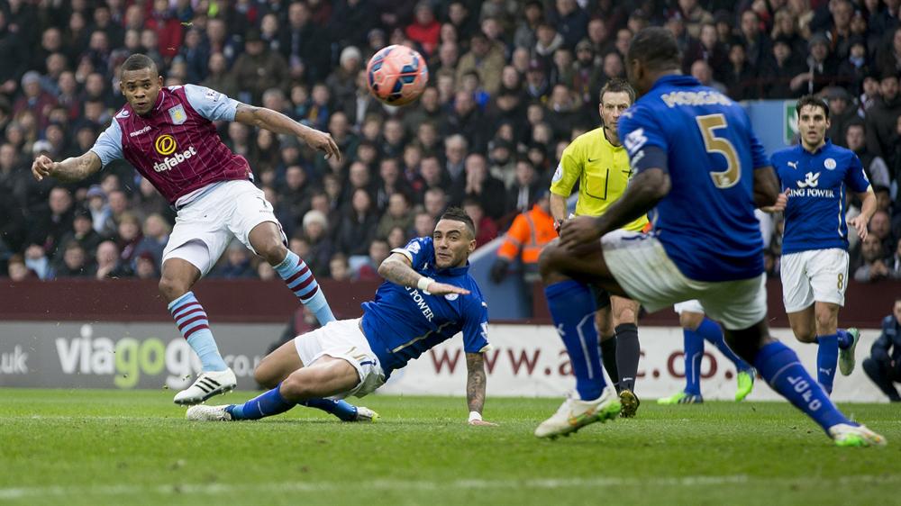 #AVFC 1-0 #LCFC - MATCH PIC: Leandro Bacuna finishes brilliantly. #AVFCLIVE #FACup