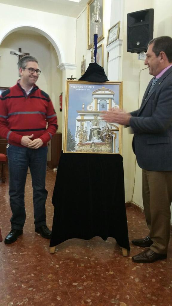 SoyunNazareno's tweet photo. Presentado el CARTEL VIERNES SANTO 2015 de @HdadAmarguraDH finalizado el Cabildo de esta mañana http://t.co/CRjYFmKMk6