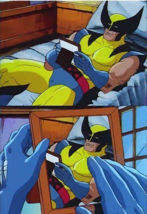 real_Wolverine's tweet photo. Who was I missing on Valentine's?
#BringBackWolverine http://t.co/D8DAQyIJaP