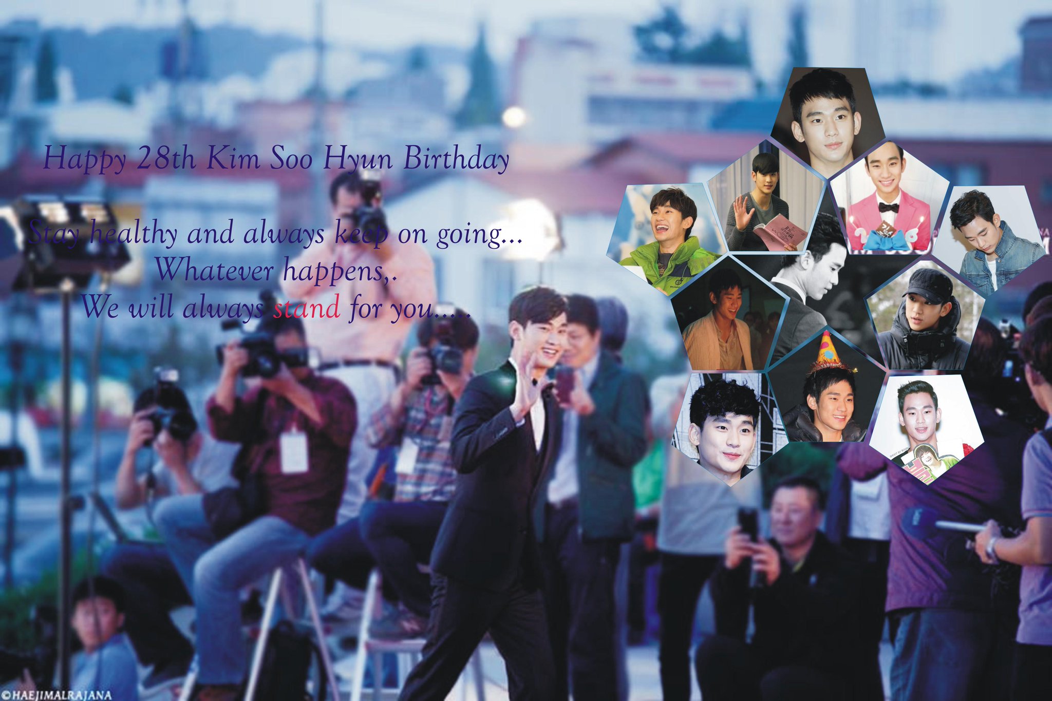 2015.02.16 HAPPY 28TH BIRTHDAY TO OUR MAN, KIM SOO HYUN( (       ) ) 