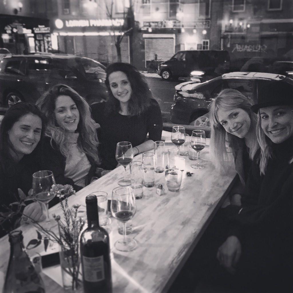 #galentines dinner with these beauties @LilasLALand @aliceznieh #love