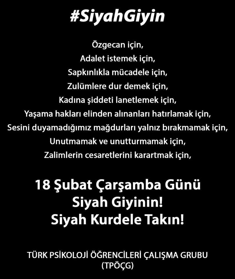 TPDBilgi's tweet photo. Türk Psikoloji Öğrencileri Çalışma Grubu'ndan (TPÖÇG) #siyahgiyin çağrısı http://t.co/RAPktaqM9a