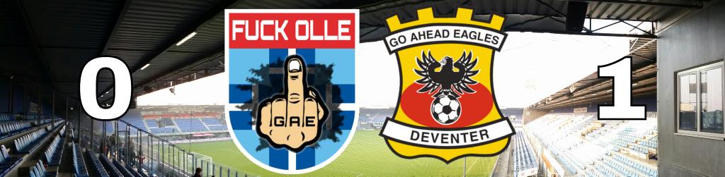 EaglesBSide's tweet photo. 0-1 winst in Zwolle! 

WE LOVE YOU EAGLES! http://t.co/mgsvk6yuDi