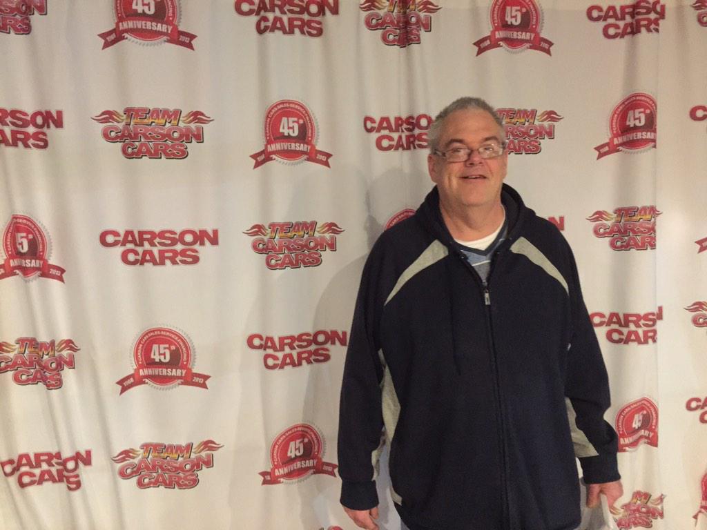 1800Project's tweet image. Gary had great time last night at Carson Cars! He went home with a nice little Toyota Echo!