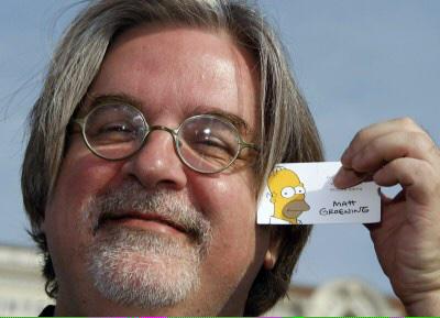 Hoy esta cumpliendo 61 años Matt Groening, el creador de y ¡Happy Birthday! 