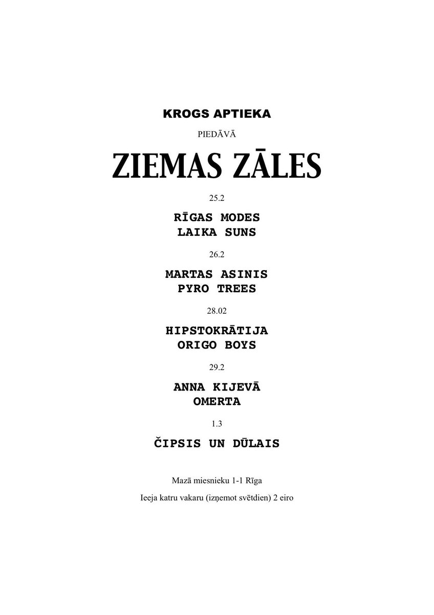 Dāmas un Kungi.....ZIEMAS ZĀLES!!!!! (Kristaps Design Studio kārtējo reizi pārsteidz ar fenominālu plakātu!)