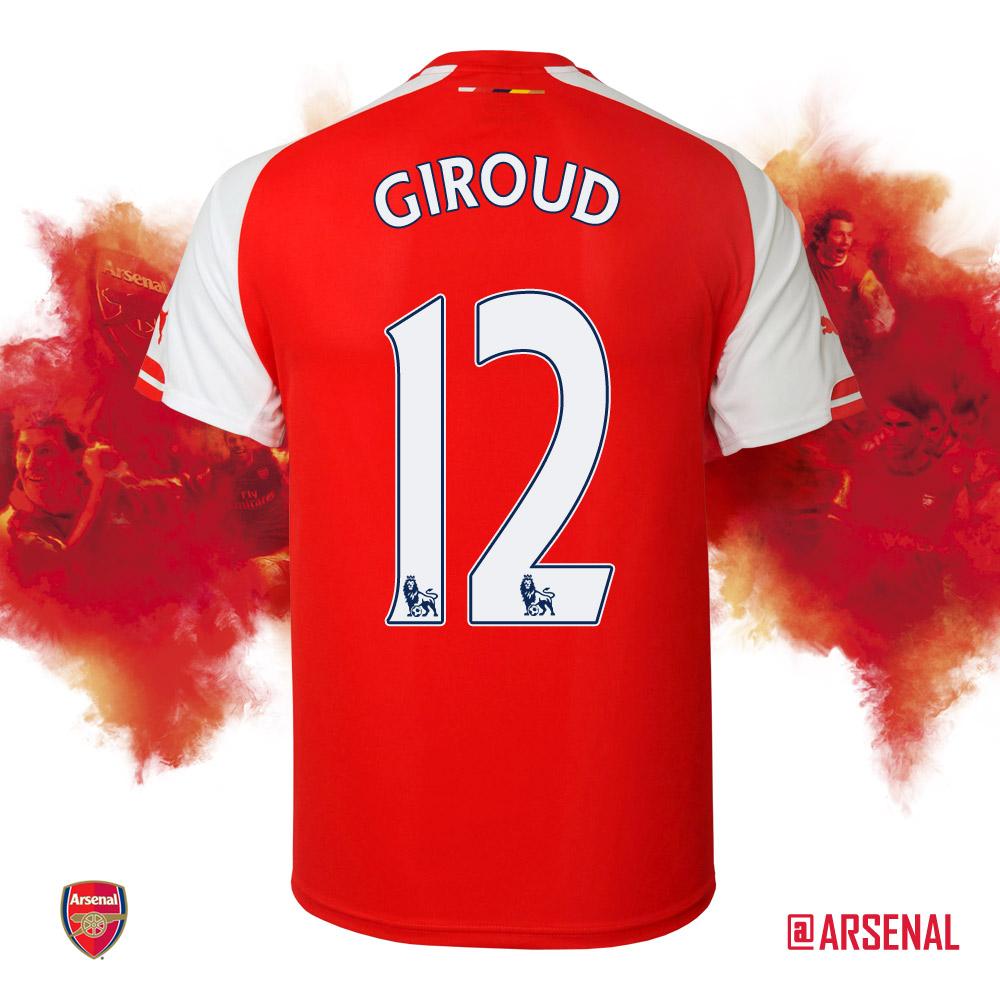Arsenal's tweet photo. GOAL! Olivier Giroud! (27) 1-0 #AFCvMFC http://t.co/QVBqNXzj1S