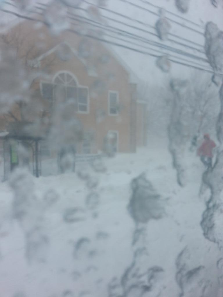 ladyrookie's tweet image. #peistorm please stay off the roads. Plow drivers are doing their best but your in the way #plowproblems