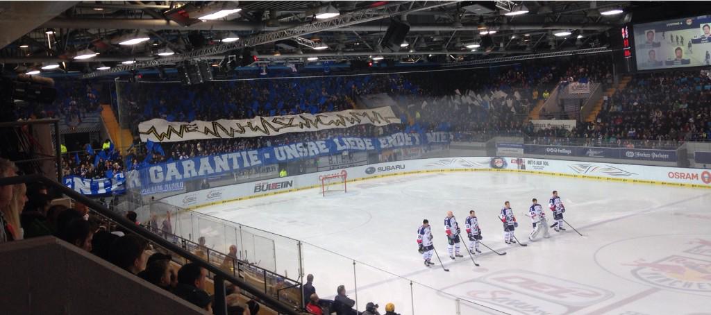 RedBullMuenchen's tweet photo. Unter Garantie - unsere Liebe endet nie #truelove #ehcfans #miiinga http://t.co/IBnBA3X8yR
