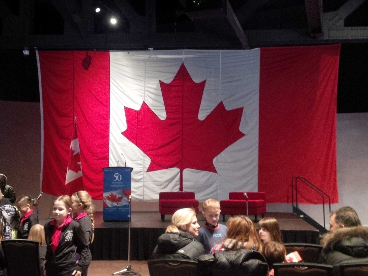 Happy #FlagDay #Canada #CanadianHumanRightsMuseum #Winnipeg.