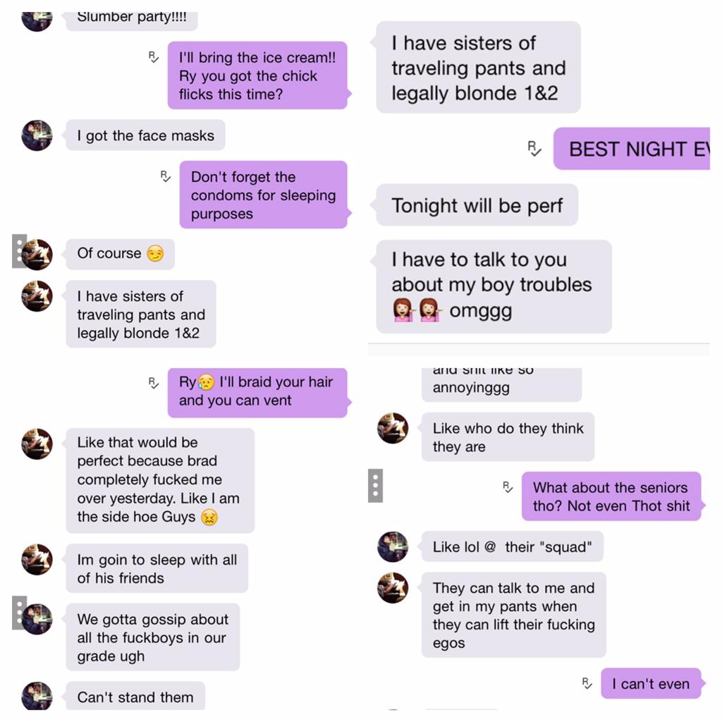 IAMdylanblackXX's tweet photo. So this is how we make plans. #WereNotHomosexual #JustSensitive #CondomsAreSleepingBags #NotThotShit http://t.co/srM3VdQW3x
