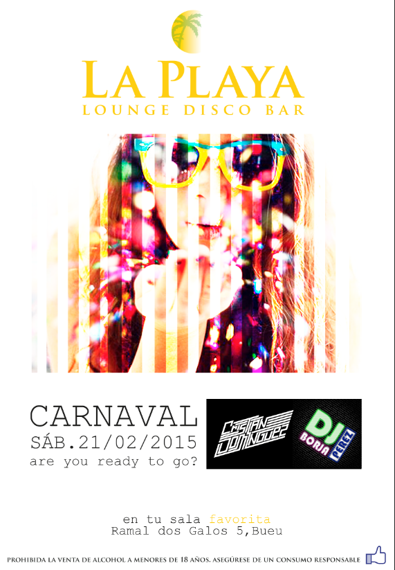 SalaPlaya's tweet photo. Carnaval Bueu 2015
@cristiannDomin vs Borja Pérez en @SalaPlaya 
SÁB./21/02/2015 http://t.co/68R6ntBgbS