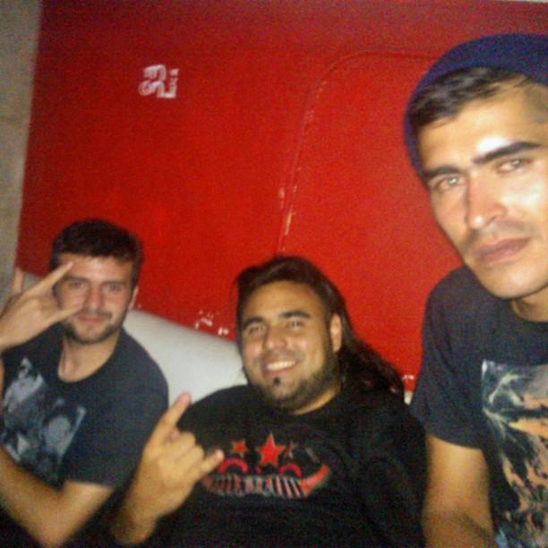 14 de febrero Mana Bar despu�s de haber tocado