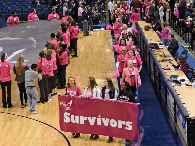 CoachTPatt's tweet image. Thanks to all the @ODUSports athletes who volunteered during #HoopsfortheCure game.  #inspired