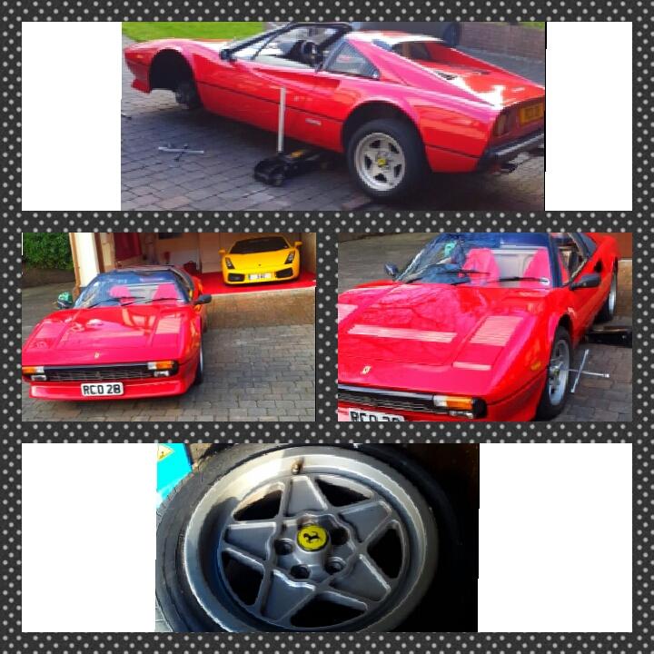 smart_tyre's tweet photo. Ferrari 308 classic fitted Smartly with correct jacking points implemented #Smartyre http://t.co/gDkrTAcc6z