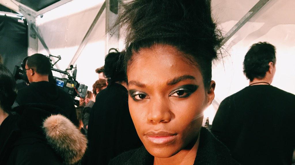 FashionWeek's tweet photo. A sneak peek before @Tlale_large: #MBFW | #NYFW http://t.co/kTZwEmdrsf