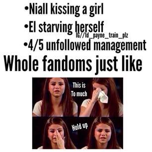 fifthdirectionT's tweet image. There's a lot of drama in the One direction fandom today 
#1dfandom #1DFAMIlY