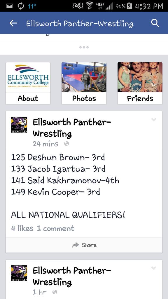 BBCHSwrestling's tweet photo. BBCHS' own Jacob Igartua is a 2x Juco National Qualifier!! Boiler UP!! #gethardware http://t.co/591OmWg2iM