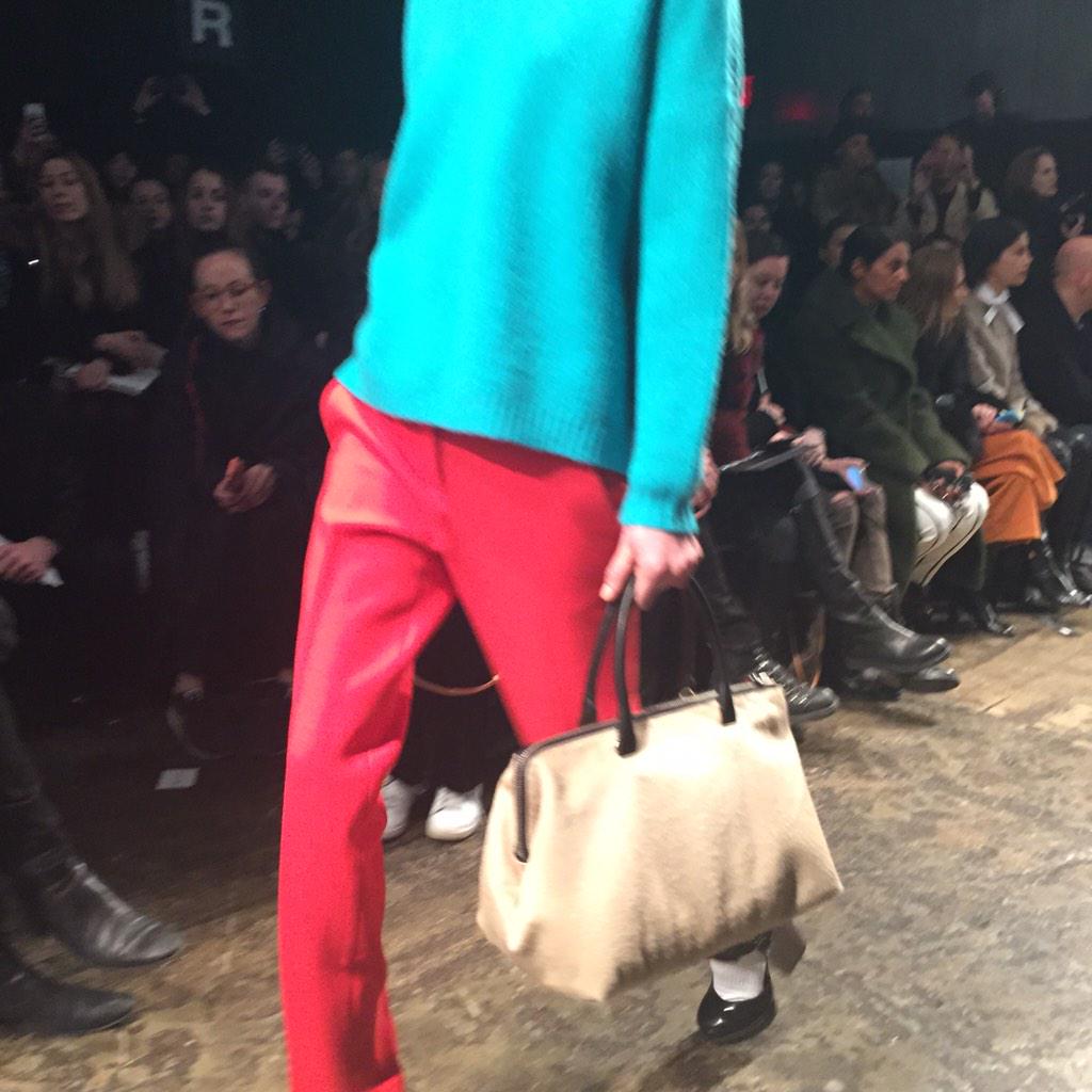 Popping palette at DKNY