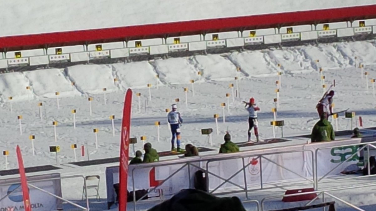 DoorOne's tweet photo. Pushing through to the finish NBBiathlon @Team_EquipeNB @2015CanadaGames #GoNBGo http://t.co/q2IMqrheQB