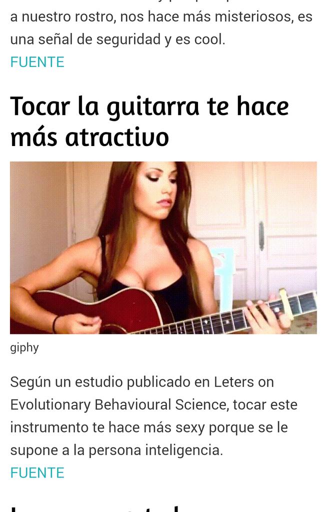Cagondio_'s tweet photo. Las tetas que tiene no, que toca la guitarra... http://t.co/8mdpZTHqb9