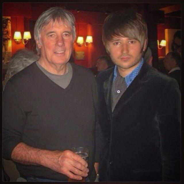 Happy birthday to Mick Avory of The Kinks. Here I am with him at a gig last year.   