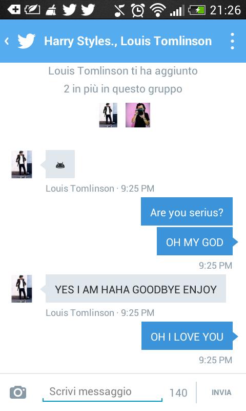 exclusivemess's tweet image. @LouisUniverses THIS IS LIFE THANKS