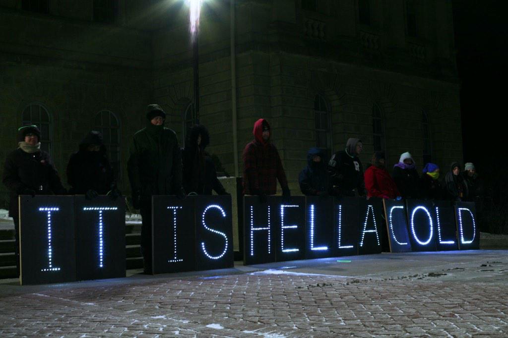 Muxywithmoxie's tweet photo. I think we can all agree with @OLBLightBrigade on this one. #itshellacold http://t.co/JC1oou1zDm