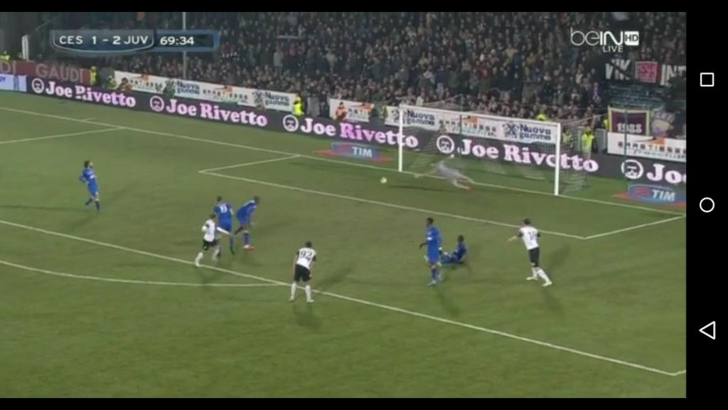 Cesena-JUVENTUS Risultato DIRETTA live Video Gol in tempo reale