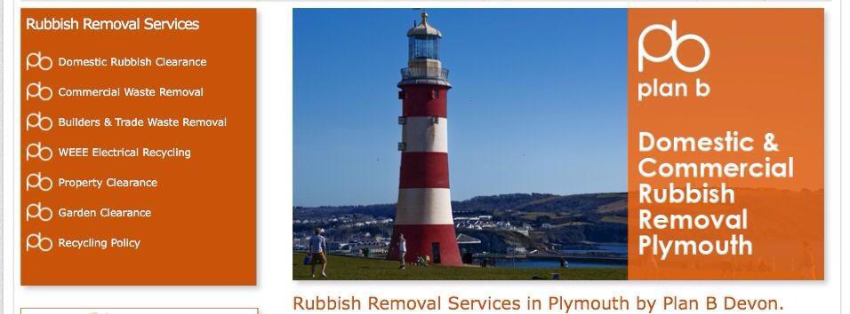 planbdevon's tweet image. Rubbish removal plymouth