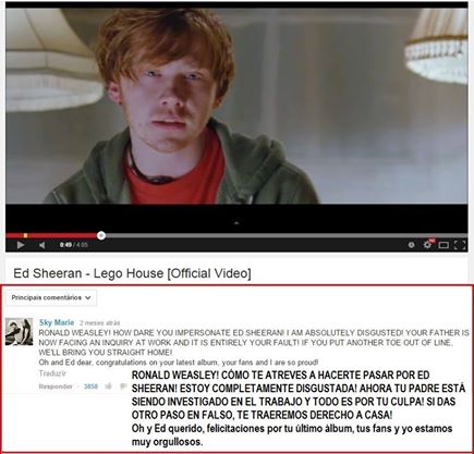 EiProfeta's tweet photo. Sin duda, uno de los mejores comentarios de YouTube http://t.co/U1OxcMRr0y