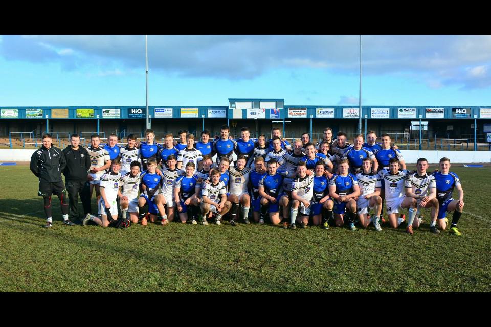 ShaneEccles's tweet image. @dclarky71 @WidnesRL Widnes Vikings academy &amp;amp; Cumbria storm enjoyed a good hit out together yesterday #RLdevelopment