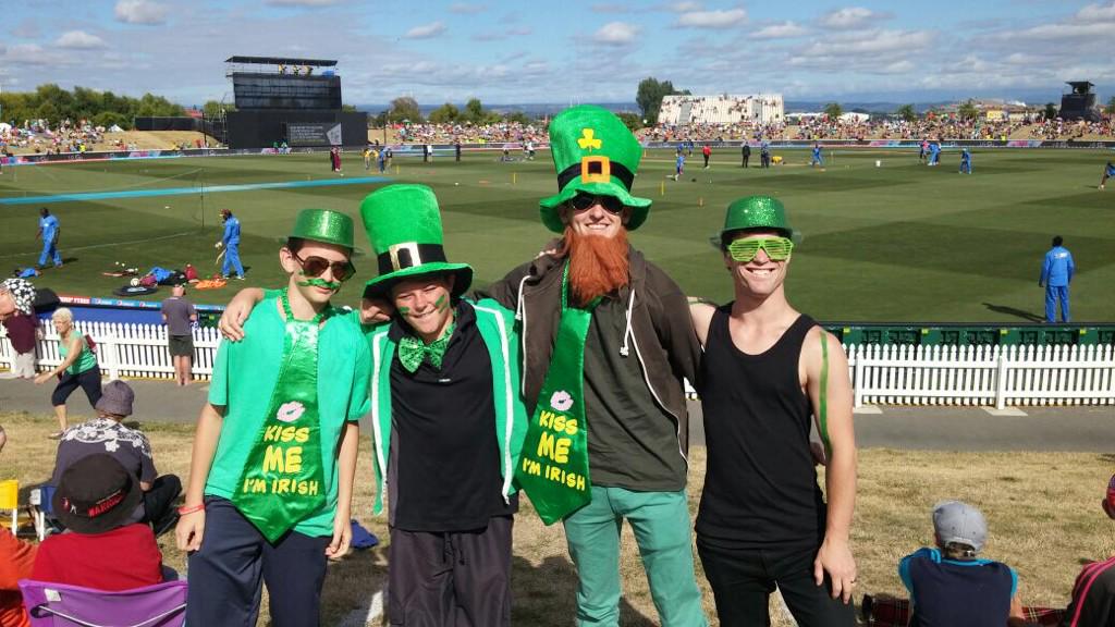 cricketworldcup's tweet photo. Fans are pouring into #SaxtonOval for #WIvIRE. 15 minutes to first ball! FOLLOW: http://t.co/wzc7pqGDIj #cwc15 http://t.co/67bx2HNRQa