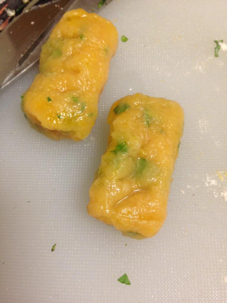 Jessicafunkjazz's tweet photo. @jamieoliver Made butternut Gnocchi for the first time today.My guests seemed to like but I thought they were floury http://t.co/o0XcukXgFp
