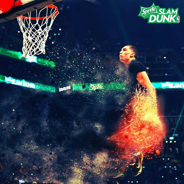 ismailkidd's tweet image. Which @zachlavine8 #SpriteSlam was your favorite? by nba