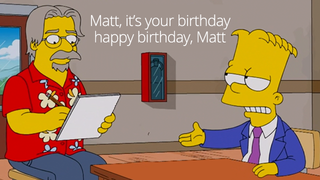 GooglePlay's tweet photo. Everything’s coming up Groening! #TheSimpsons http://t.co/k9376yylc7 http://t.co/Uhu0z1LRVw