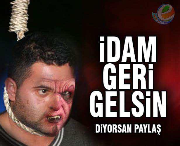 MertBugraYlmz's tweet photo. #TecavüzeİdamGelsin

#ÖzgecanAslan Son Olsun

MeclisToplansın İdamOylansın http://t.co/qtZb86nKOl