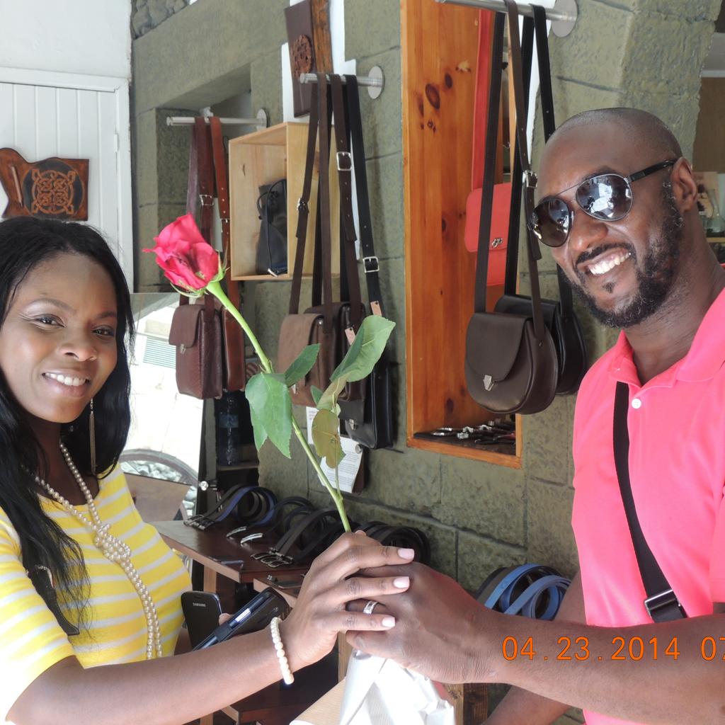Derekbrooks46My's tweet photo. Best honeymoon surprise, we had a pre 2015 Vday celebration, Barcelona style St. Jorges Day. @destwed#DestWedVday http://t.co/QsZ7HiqJ9N