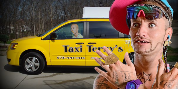 RobFoxThree's tweet photo. ICYMI: Mizzou Frat Guy Rolls Molly, Gets Kicked Out Of Riff Raff Concert, Steals Taxicab >> http://t.co/AwDi1uvF0p http://t.co/zCvE492VIW