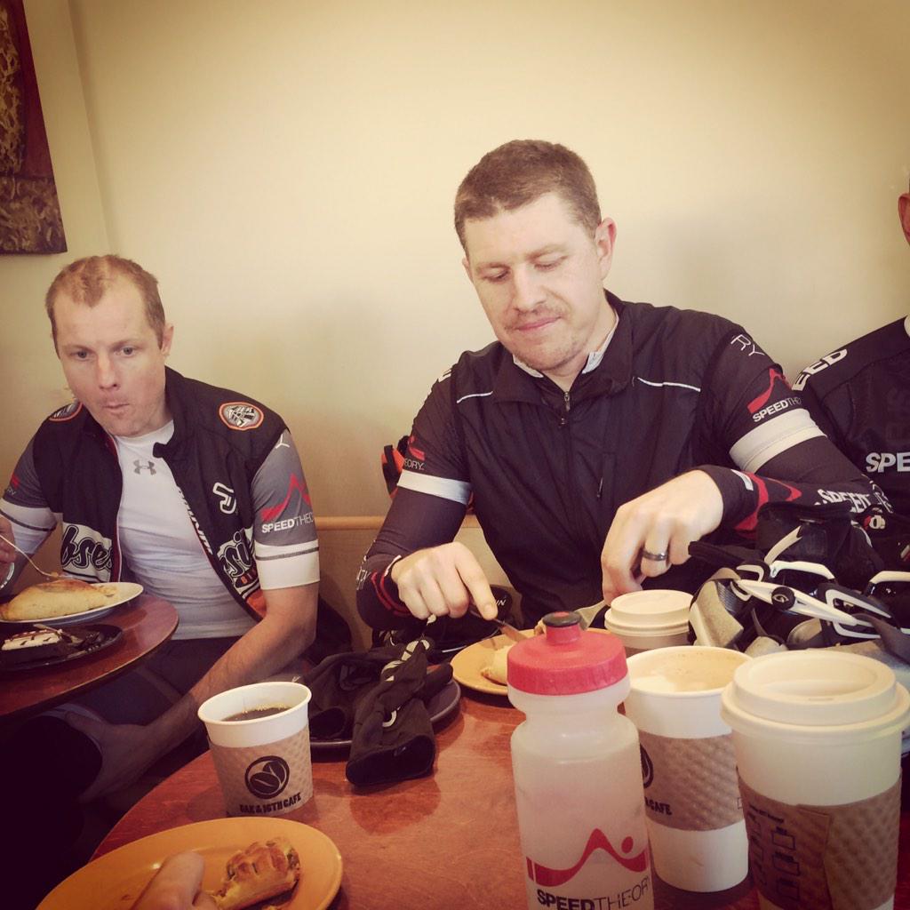 crossroadracing's tweet photo. Much needed refuelling after a great day up Seymour #speedtheoryvan @jmacgreg @murraymclennan @fourthandvine http://t.co/AqqPvDdVvH