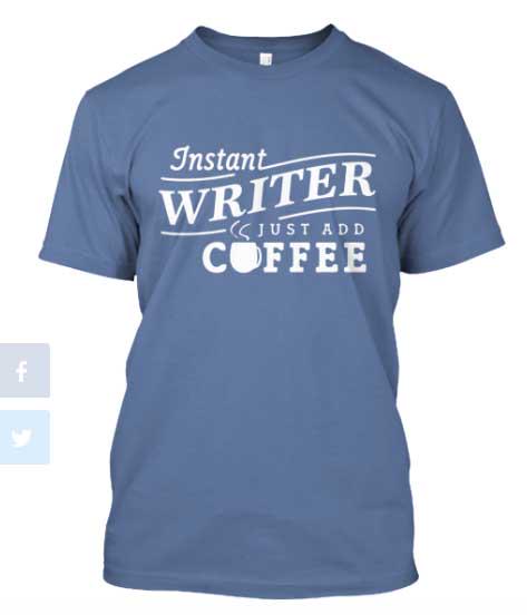 Canadian_Writer's tweet image. Retweet for a 20% discount on this limited edition Writer's Tee! teespring.com/just-add-coffe…
#amwriting #coffeeaddict