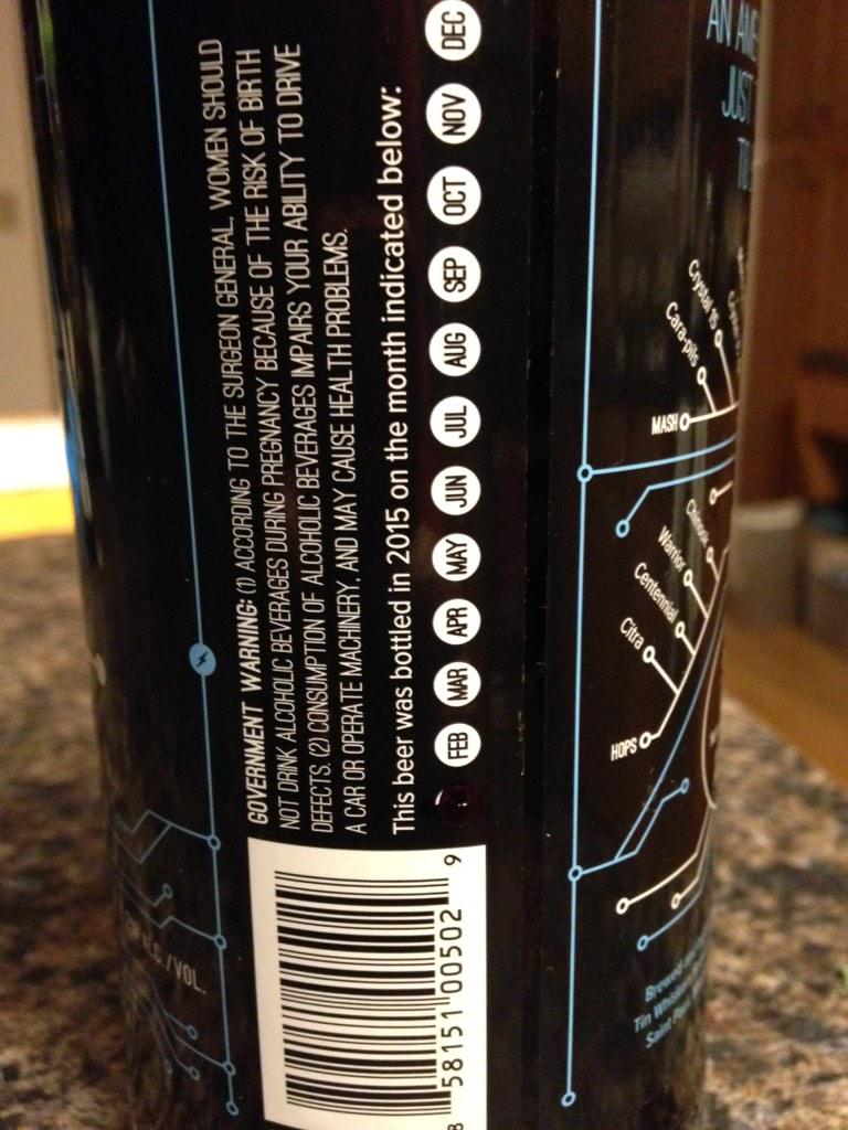 JustinBrons's tweet photo. @TinWhiskersBrew I didn't see a date printed, but January is filled. I appreciate it. You guys make great beer. http://t.co/ULBBEPQ9fd