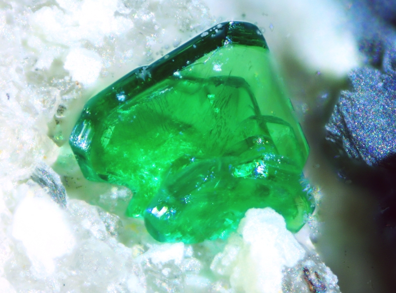 MineralsOrBust's tweet photo. Torbernite, Old Reliable Mine, Pinal County, Arizona, USA #minerals #micro #micromount #mineralsorbust #rockhound http://t.co/7q0f0iFjKY