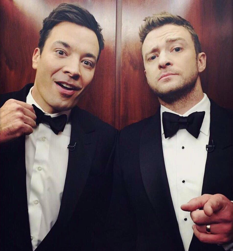 JTYesGawd's tweet photo. Pre sure these guys won #SNL40RedCarpet game tonight.👉👇 #SNL40 #JTonSNL @jtimberlake @jimmyfallon @THETNKIDS @nbcsnl http://t.co/KJnHT72MgC