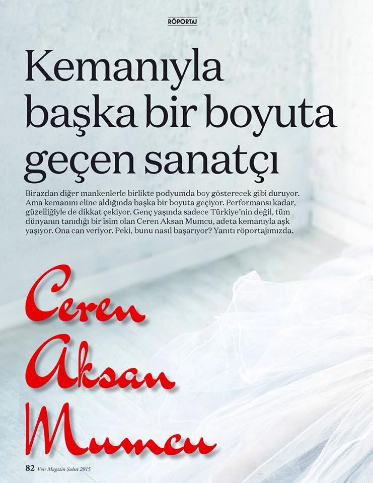 voirmagazin's tweet photo. Kemanıyla başka bir boyuta geçen sanatçı @CerenAksan VOIR Magazin'e konuştu. | Röp; @gulbaharkilinc http://t.co/8mqzrjz82j
