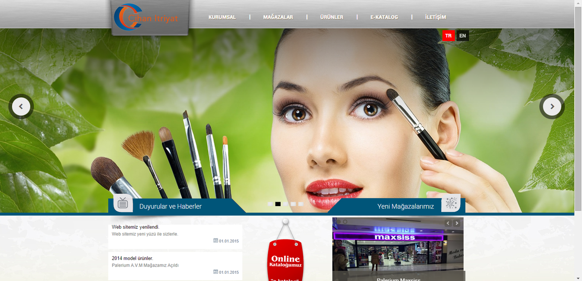 Web sitemiz yenilendi.
Web sitemiz yeni yüzü ile sizlerle.
cihanitriyat.com