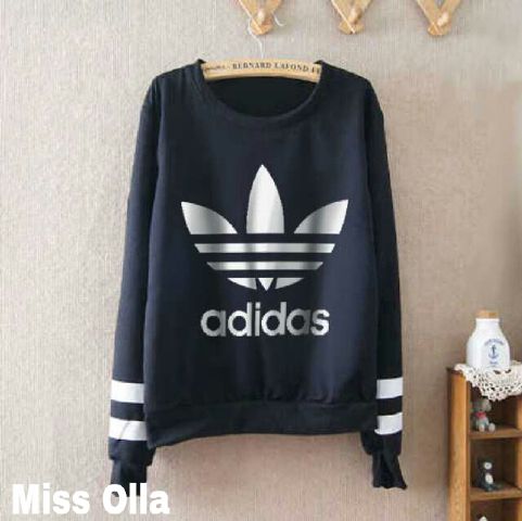 Black Adidas Sweater | bahan Babyterry all size fit to L | 80k <a href="/shopRistaCO/">OPEN SPONSOR Now!!</a>