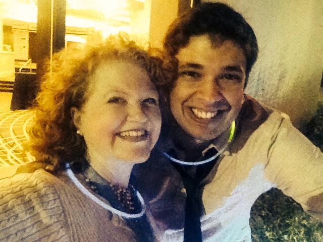 BStampsinBG's tweet photo. Making MAGIC at CASE After Dark with my favorite DJ and my new selfie stick #casemagic #geicorocks http://t.co/mJZ38sfIOU