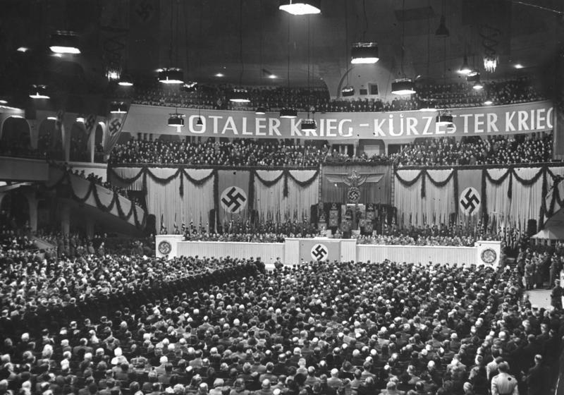 What Did Paul Joseph Goebbels Look Like  on 2/18/1943 