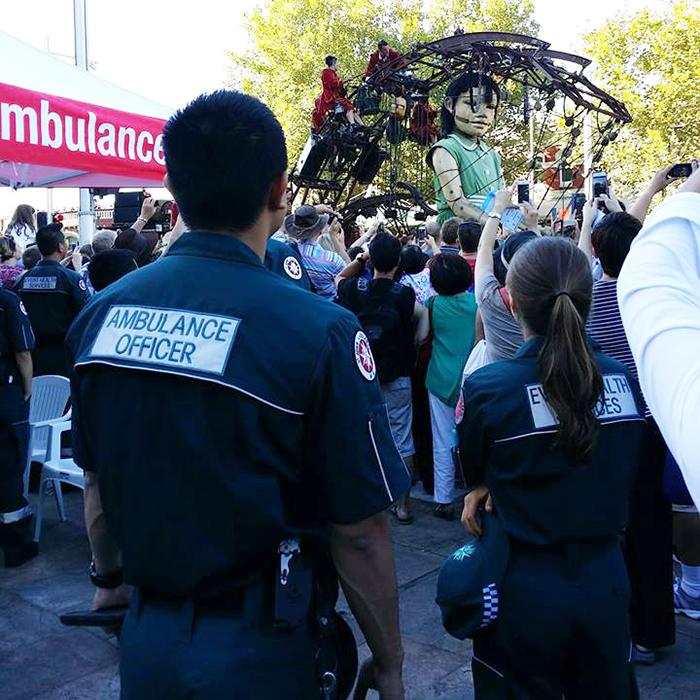 stjohn_wa's tweet photo. Our staff and #vollies were out in force for the #PerthGiants over the weekend. #perth #firstaid http://t.co/2So2zDzhJp
